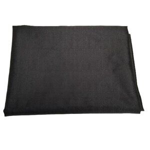Ellery Homestyles Black Blackout Curtain Panel 42x54 Cream Liner Rod Pocket